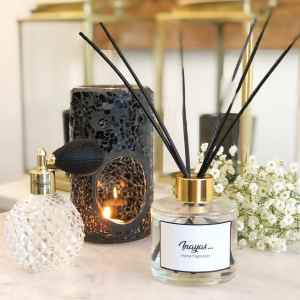 Alternative view of Mozaïek brander Zwart